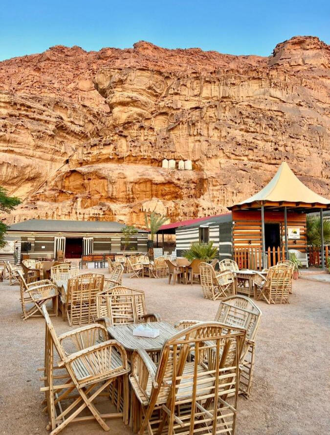 camping in Wadi Rum
